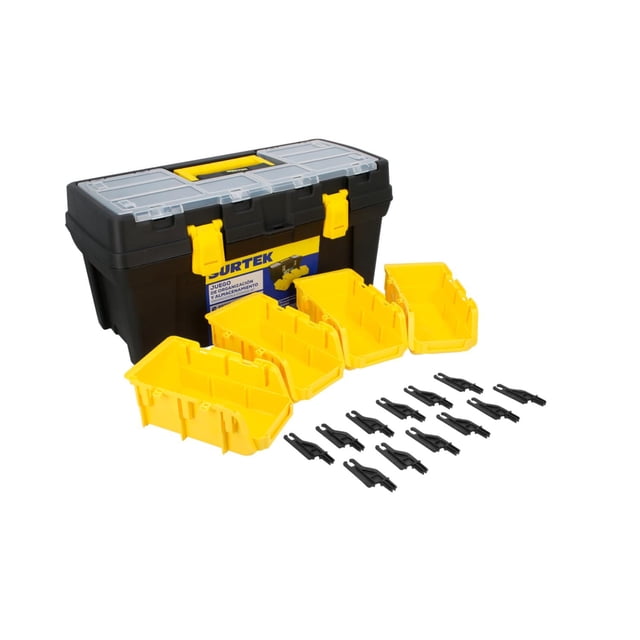 Juego De Cajas Portaherramientas SURTEK Plastica 6 piezas CPS6C