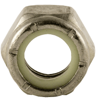 

3/8 -16 UNC NTE (THIN) Nylon Insert Lock Nut Stainless Steel (18-8) (inch) (Quantity: 2500)