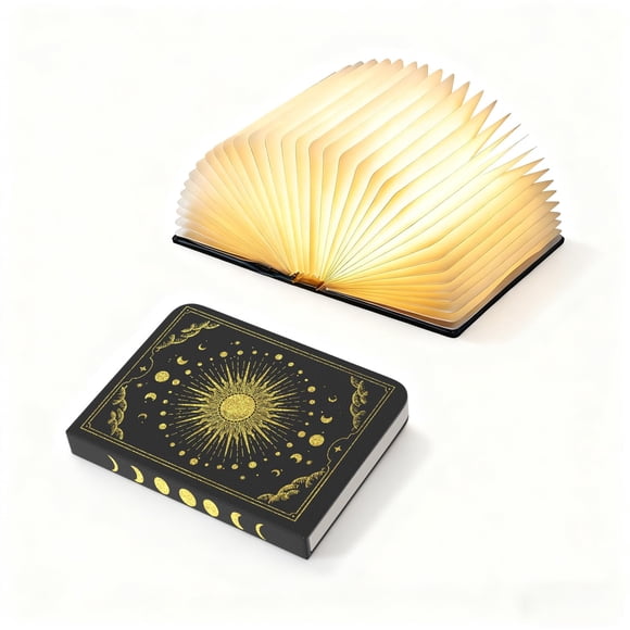 Lámpara Libro Plegable Recargable LED Vergissm 6.5"
