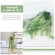 thumbnail image 5 of Raindrops 3Ud Plantas Colgantes Artificiales Con Maceta Decorativas Para Interiores Color Verde Natural, 5 of 6