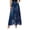 BU2, variant on Womens Lace Panel Skirt Floral Insert High Waisted Button Front Belt Loops Side Pockets A Line Silhouette Scalloped Maxi Bottoms