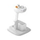 thumbnail image 4 of Mesa de baño para bebé, antideslizante, con asiento y soporte de ducha para bebés de 0 a 6 meses. Blanco gris, 4 of 9