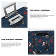 thumbnail image 4 of Haiem Christmas Dachshund Luggage Cover Printed Suitcase Covers for Luggage Elastic Washable Suitcase Protector Fits 18-32 Inch Luggage-X-Large, 4 of 8