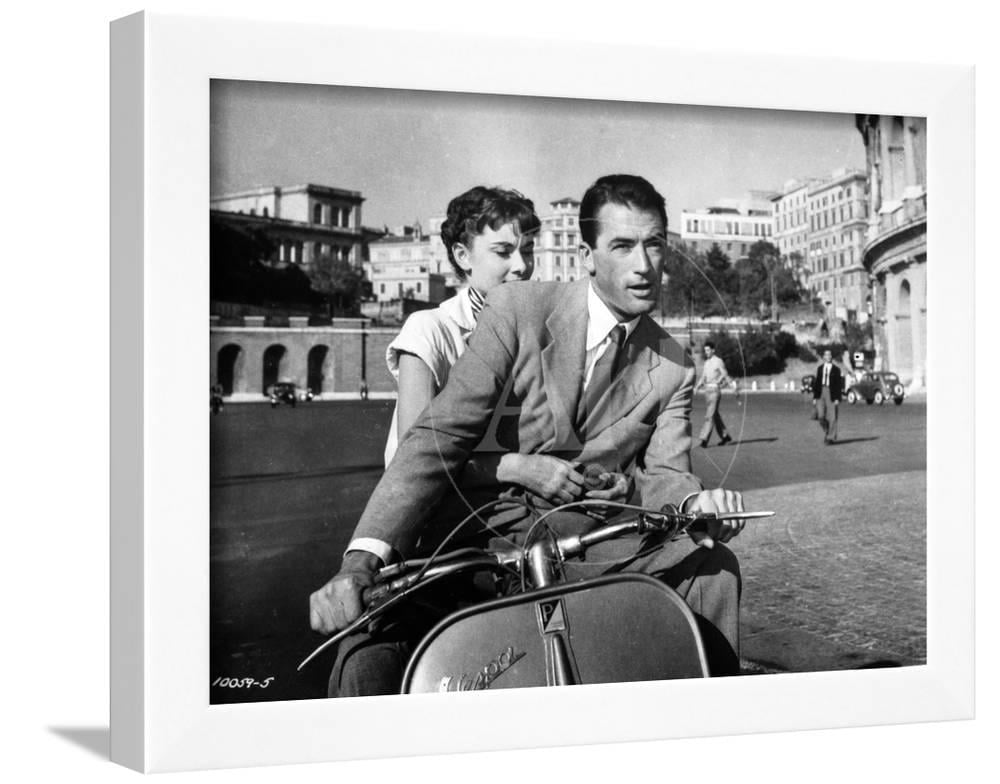 audrey hepburn motorcycle