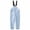 Blue, variant on BFHHYA Toddler Kids Bib Overalls Pants Adjustable Straps Sleeveless Cuffed Jumpsuit Windproof Waterproof Warm Ski Overalls with Zipper Pockets (3-13 Years)