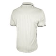 thumbnail image 4 of Mens Cotton Golf Shirt Short Sleeve Knit Jacquard Golf Polo Shirts for Men Moisture Wicking Performance Quick Dry Polo Shirts White, 4 of 7