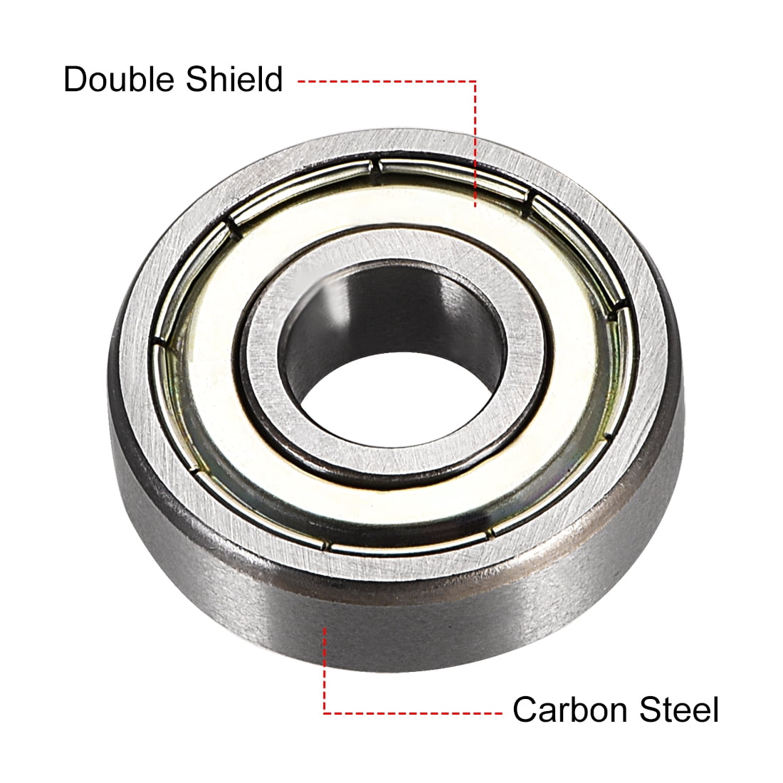 609ZZ Ball Bearings Double Shield 9mmx24mmx7mm High Carbon Steel Z1 10pcs