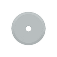 thumbnail image 2 of Deltana BPRK125U26D Base Plate for Knobs; 1-1/4" Diameter; Satin Chrome Finish, 2 of 2