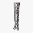 thumbnail image 3 of Jessica Simpson Mistia Women's Boots Chrome Snake Size 7.5 M, 3 of 8