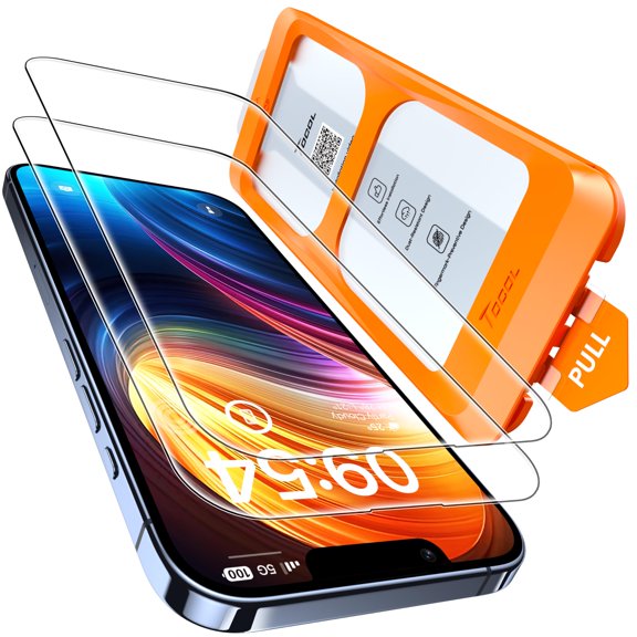 Protector de pantalla TOCOL para iPhone 13 Pro Max/14 Plus