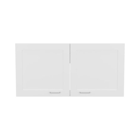 We Have Furniture Utica Wall Cabinet, Kitchen, White