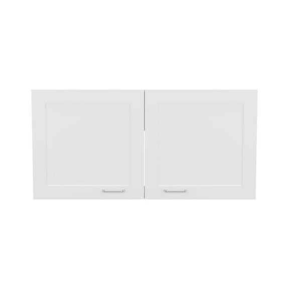 We Have Furniture Utica Wall Cabinet, Kitchen, White