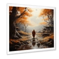 thumbnail image 2 of Designart "Righteous Journey I" Buddhism Picture Framed Wall Art Living Room, 2 of 5