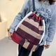 thumbnail image 3 of Hukapapa Mochila con cordón, Bolsa con cordón, Mochila con cordón, Mochila grande con separación en seco y húmedo, color rojo, 3 of 5
