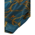 thumbnail image 4 of Ma Croix Mens Premium Stretch Gold Chain Track Jacket, 4 of 7