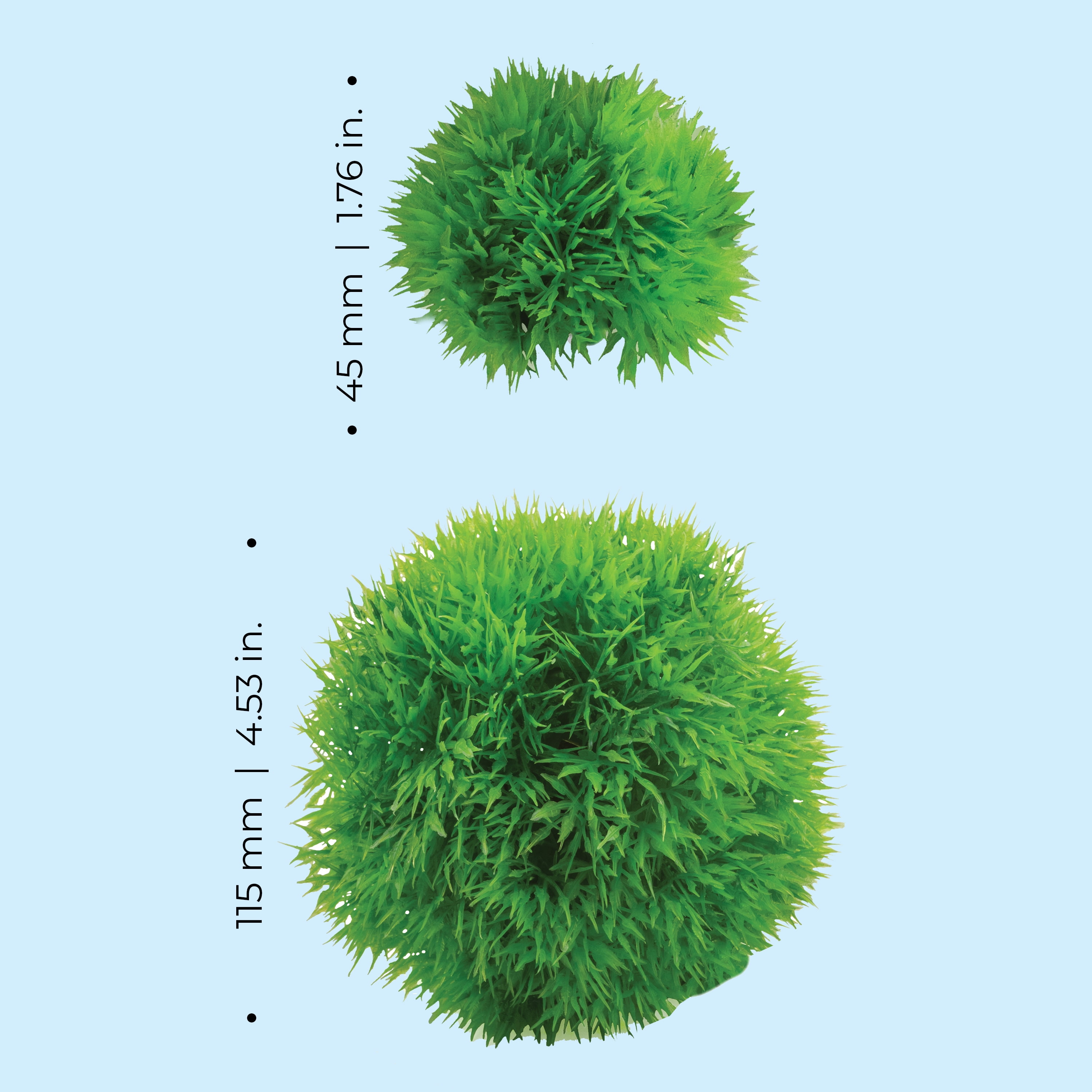 biOrb Aquatic Topiary Ball Set - Aquarium Plant Decoration