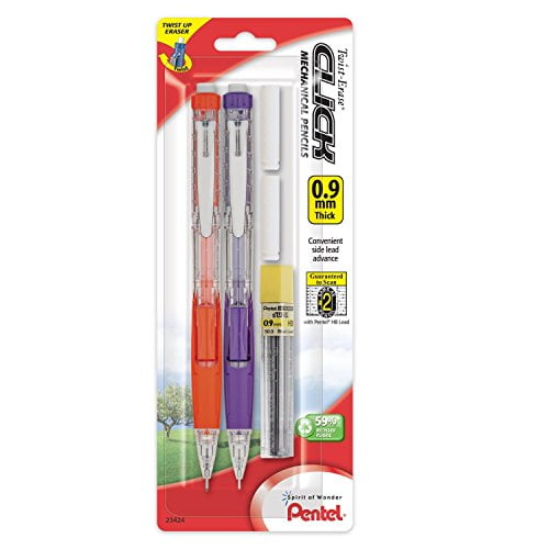 0.9mm Thick Point 4-Count Details about   BIC Velocity Original Mechanical Pencil 