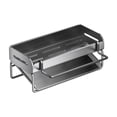 thumbnail image 2 of Kitchen Sponge Holder and Sink Storage Rack | Soap Dispenser and Accessory Organizer | Countertop Draining Basket for Sponges, Brushes, and Cleaning Tools | Plastic Kitchen Caddy, 2 of 6