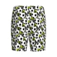 thumbnail image 2 of Lsque Soccer and Football Mens Sleep Pajama Shorts,Short Pajama Pants, Cotton Ultra-Soft Knit-XX-Large, 2 of 9