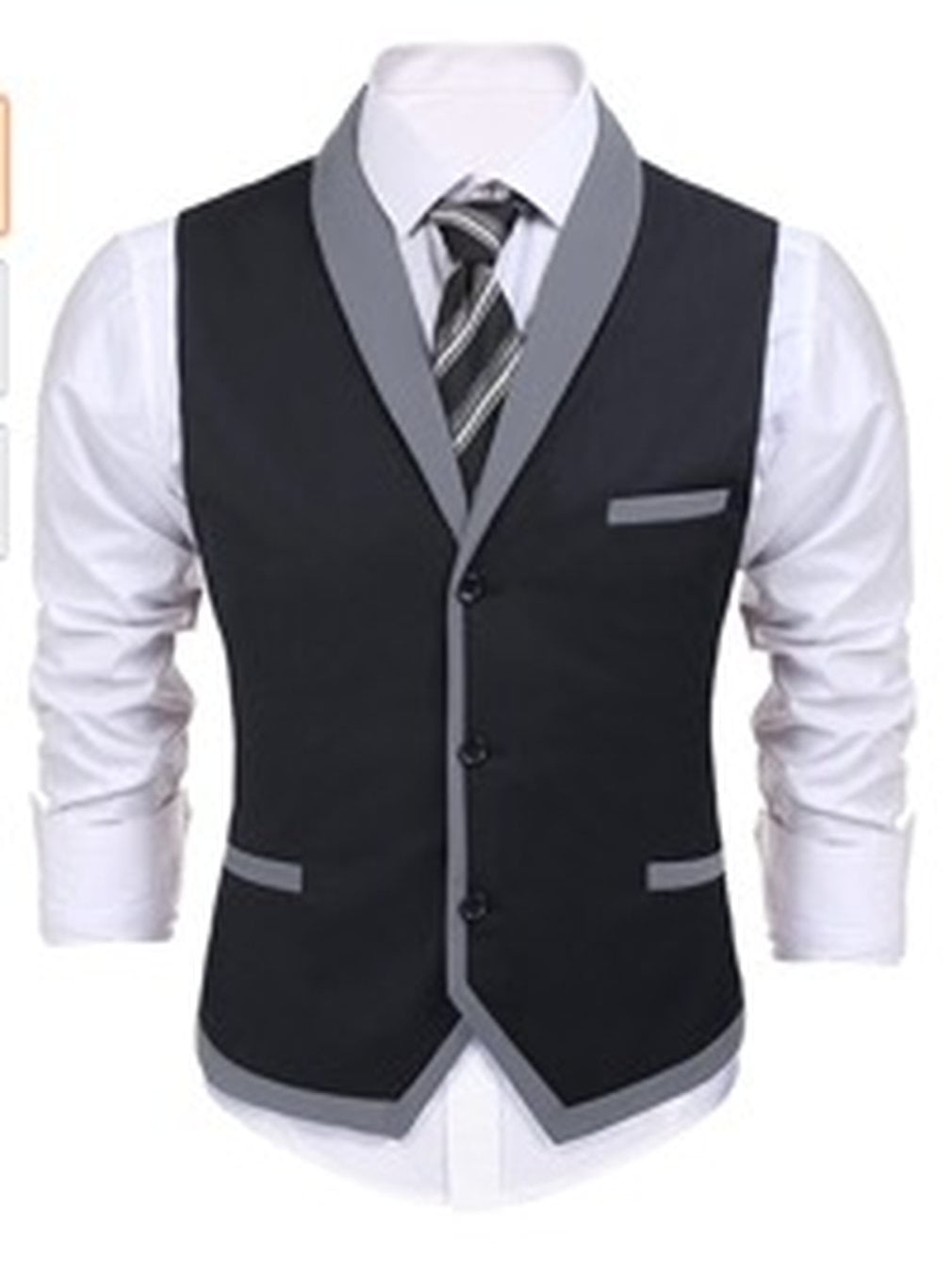 sleeveless formal shirt