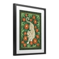 thumbnail image 2 of Stupell Industries Eclectic Eclectic Tiger & Hibiscus Black Framed Print Under Glass, 13 x 16, by Karolina Sato, 2 of 8