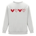 thumbnail image 6 of Timegard Mens Sweatshirts Valentines Day Print Long Sleeve Pullover Casual Basic Comfy Lightweight Tops, 6 of 6