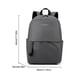 thumbnail image 3 of Mochila Mochila de nailon para negocios, mochila ligera para estudiantes, bolsas deportivas unisex (gris) Ehuebsd Para Estrenar, 3 of 6