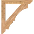 thumbnail image 3 of Ekena Millwork 5 1/2"W x 44"D x 48"H Balboa Slat Smooth Bracket, Western Red Cedar, 3 of 4