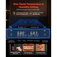 thumbnail image 2 of VEVOR Electric Humidor, 105L, 1000 Counts Electric Cigar Humidor Cabinet with Compressor Cooling, Constant Humidity & Temperature Control, Spanish Cedar Wood Shelves & Drawers, 4 Layers,for Household, 2 of 9