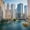 Downtown Chicago Skyscrapers, variant on Elephant Stock St. Petersburg City Sunset Wall Art - Horizontal Canvas Wall Art - Living Room Wall Decor - Places Canvas - Brown And Blue Decor - 12" x 8"