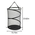 thumbnail image 3 of HongHeng Clearance Under $2.00 Collapsible Mesh Popup Laundry Hamper, Foldable Dirty Clothes Basket ,Up Collapsible Mesh Laundry Hamper, Great for Kids Room/College Dorm/Travel, 3 of 7