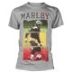 thumbnail image 1 of Bob Marley - Camiseta Balón de Fútbol de Algodón para Adultos Unisex (Gris), 1 of 2
