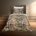 thumbnail image 3 of Realtree Bed in a Bag Set, Twin Size, Camo, 100% Polyester, Xtra Green, 4-Piece Set, 3 of 6