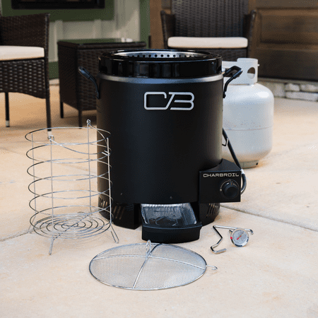 Charbroil - The Big Easy Outdoor Air Fryer - Black