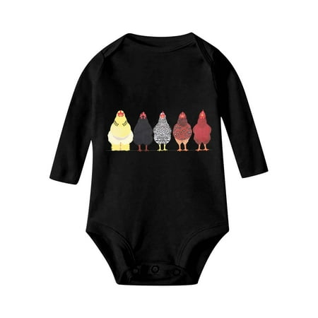 

Casual Baby Jumpsuit for Boy Fall Boy and Girl Long Sleeve Letter Print Romper Comfortable Home Wear Jumpsuit Thanksgiving Baby Bodysuit(Black12-18 Months)