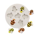 thumbnail image 3 of kayannuo 2pcs DIY Bees Silicone Mold Silicone Fondant Cake Mold Chocolate Candy Molds, 3 of 5