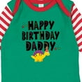 thumbnail image 4 of Inktastic Happy Birthday Daddy Party Boys or Girls Long Sleeve Baby Bodysuit, 4 of 5