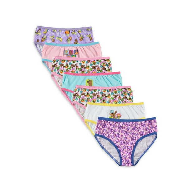 Scooby Doo Scooby Doo Girls Underwear 7 Pack Panties Sizes 4 6 Walmart Com Walmart Com