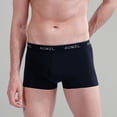 thumbnail image 2 of FhsagQ 4PCS Mens Underwear Briefs Low Rise Men's U Sports Solid Color Boxer Shorts Head Size XXXL, 2 of 4