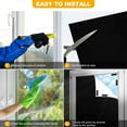 thumbnail image 5 of Deago 100% Blackout Curtains for Bedroom, Portable DIY Window Blinds, No Drill Window Shades & Blackout Blinds with Stickers & Tabs for Baby Nursery, Travel, Dorm Room (57" x 39"), 5 of 8
