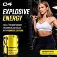 thumbnail image 4 of C4 Original Pre Workout Powder, 150mg Caffeine Energy Formula with Beta Alanine & Creatine for Endurance, Focus & Performance, Preworkout for Men & Women – Strawberry Margarita, 60 Servings, 4 of 6