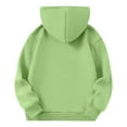 thumbnail image 4 of Tqyyweavej Cute Hoodies for Girls Trendy Preppy Hooded Sweatshirts Oversized Long Sleeve Shirts Gradient Clothes for Girls 5-15 Years, 4 of 5