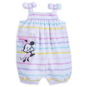 Terry Stuff Romper Dress For Newborn Baba In Mickey Mouse Design Red Color main image 0