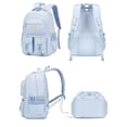 thumbnail image 4 of Weebloom Large School Backpack For Kids Boys Girls Waterproof Lightweight Ergonomic Backpack Large Capacity Bookbag Elementary Middle School Blue, 4 of 4