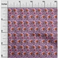 thumbnail image 1 of oneOone Cotton Flex Lavender Fabric Florals Craft Projects Decor Fabric Printed By The Yard 40 Inch Wide, 1 of 4