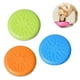 thumbnail image 2 of Paquete de 3 discos voladores para perros, disco volador para perros, juguetes duraderos para perros, platillo volador flotante de goma natural para piscina de agua y playa Adepaton 2035150, 2 of 9