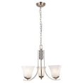 thumbnail image 1 of Design House 514828 Torino 3-Light Chandelier, Satin Nickel Finish, 1 of 1