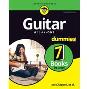 MARK PHILLIPS; HAL LEONARD CORPORATION; JON CHAPPELL Guitar All-In-One for Dummies: Book + Online Video and Audio Instruction (Paperback)