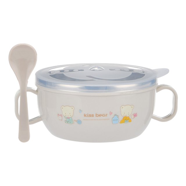 Tazón de Fuente de Aislamiento Juego de s Tazón de Sopa con Beige Sunnimix Cuenco de aislamiento