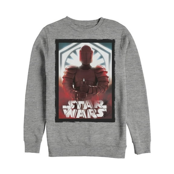Men's Star Wars The Last Jedi Elite Praetorian Guard Sweatshirt Athletic Heather Small